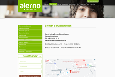 alerno.de/standorte/nachhilfe-in-schwachhausen - Nachhilfelehrer Bremen