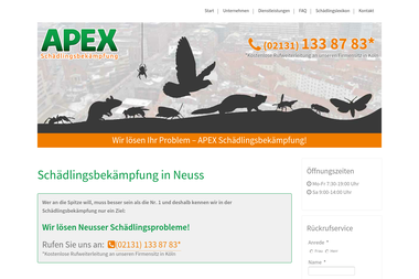 apex-schaedlingsbekaempfung.de/nordrhein-westfalen/neuss - Kammerjäger Neuss