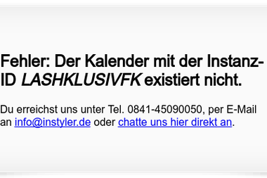 app.instyler.de/p/LASHKLUSIVFK - Kosmetikerin Eschweiler