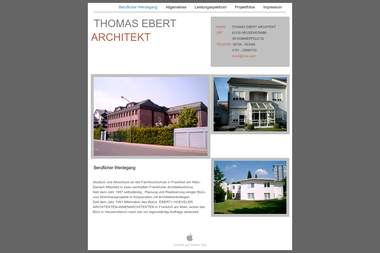 architekt-thomas-ebert.de - Architektur Heusenstamm
