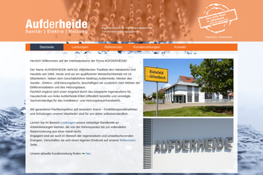 aufderheide-gmbh.de - Klimaanlagenbauer Bielefeld
