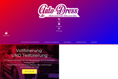 auto-dress.de - Online Marketing Manager Schwelm