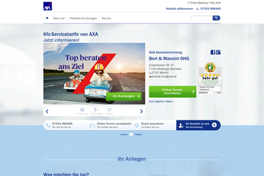 axa.de/dominik_bort - Versicherungsmakler Waiblingen