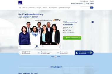 axa-betreuer.de/axel_wanek - Versicherungsmakler Weinstadt