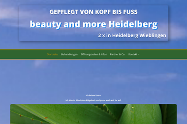 beautyandmore-heidelberg.de - Kosmetikerin Heidelberg