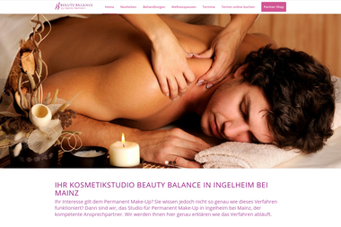 beautybalance-ingelheim.de - Kosmetikerin Ingelheim Am Rhein