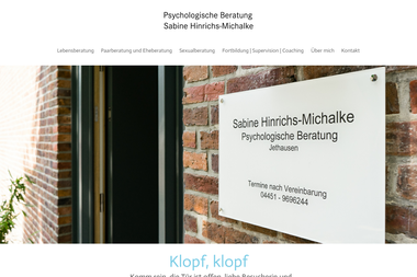 beratung-hinrichs-michalke.de - Psychotherapeut Varel