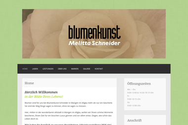 blumenkunst-schneider.de - Blumengeschäft Wangen Im Allgäu