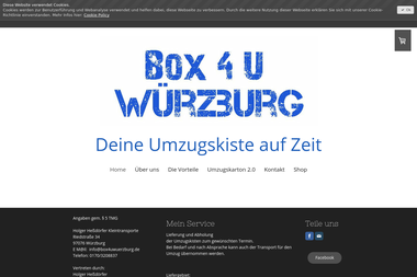 box4u.jimdo.com - Kleintransporte Würzburg