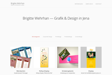 brigittewehrhan.de - Grafikdesigner Jena