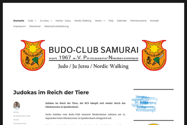 budo-club-samurai.de - Selbstverteidigung Pirmasens