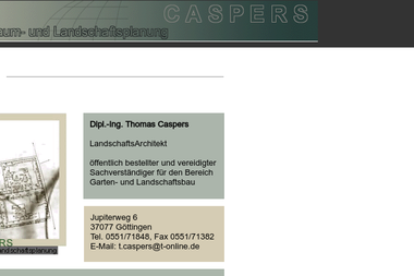 caspers-landschaftsarchitekt.de - Landschaftsgärtner Göttingen
