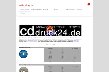 cddruck24.de - Tonstudio Landau In Der Pfalz