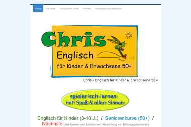 chris-englisch.de - Englischlehrer Göttingen