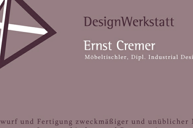 cremer-designwerkstatt.de - Möbeltischler Eschweiler