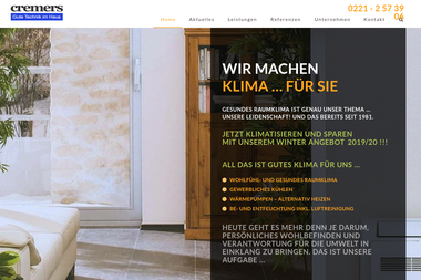 cremers-technik.com - Klimaanlagenbauer Köln