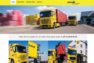 deisser.com - Containerverleih Stuttgart