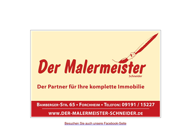 der-malermeister-schneider.de - Malerbetrieb Forchheim