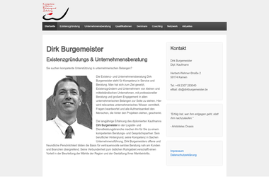 dirkburgemeister.de - Unternehmensberatung Kamen