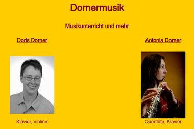 dornermusik.de/index.html - Musikschule München