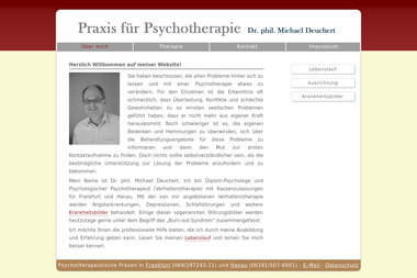 dr-deuchert-psychotherapie.de - Psychotherapeut Hanau