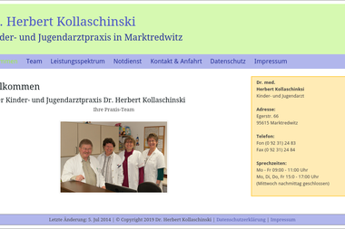 dr-kollaschinski.de - Dermatologie Marktredwitz