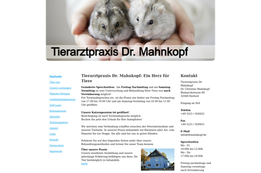 drmahnkopf.de - Tiermedizin Herford