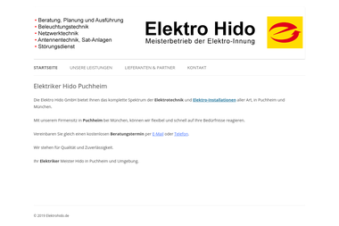elektrohido.de - Elektriker Puchheim