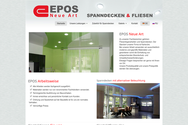 epos-neueart.de - Spanndecken Karlsruhe
