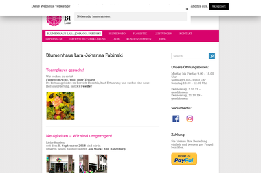 fabinski.com - Blumengeschäft Ratzeburg