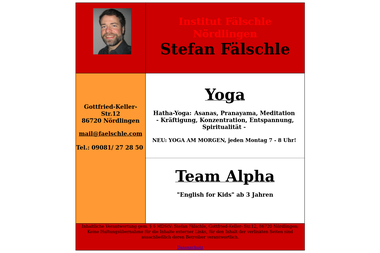 faelschle.com - Yoga Studio Nördlingen
