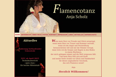 flamencotanz-anjascholz.de - Tanzschule Seevetal