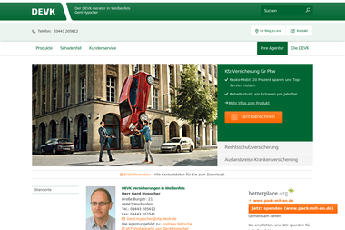 gerd-hypscher.devk.de - Versicherungsmakler Weissenfels