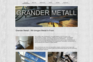 grander-metall.de - Schlosser Sindelfingen