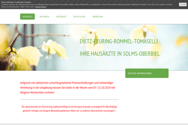 hausaerzte-oberbiel.de - Dermatologie Solms