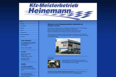 heinemannkfz.de - Autowerkstatt Wunstorf