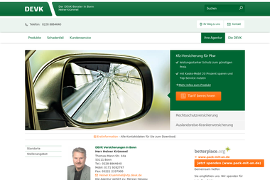 heiner-kruemmel.devk.de - Versicherungsmakler Bonn