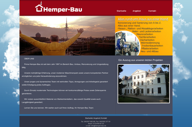 hemper-bau.de - Trockenbau Norderstedt