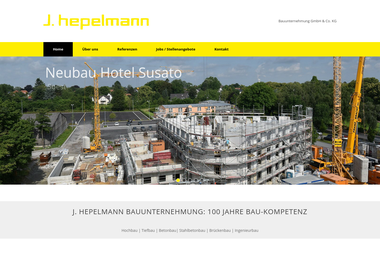 hepelmann.de/bauunternehmung - Straßenbauunternehmen Schmallenberg