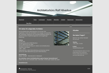 hilverkus-architekten.de/das-b%C3%BCro - Architektur Wermelskirchen