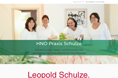 hno-schulze.de - Dermatologie Renningen