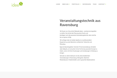 idee5.de - Sicherheitsfirma Ravensburg