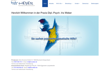 iris-weber.de - Psychotherapeut Bruchsal