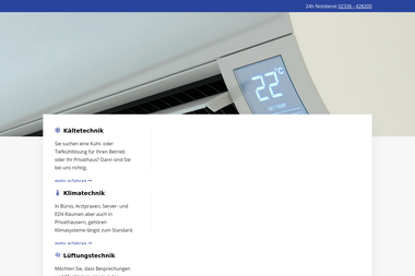 kaelte-controlling.de - Klimaanlagenbauer Schwelm