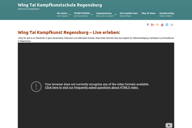 kampfkunst-begeistert.de - Selbstverteidigung Regensburg
