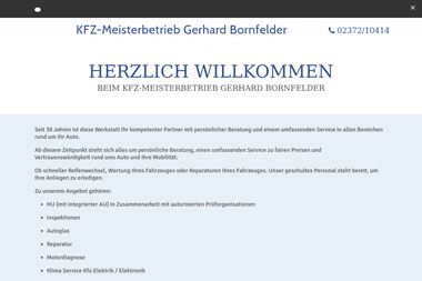 kfz-bornfelder.de - Autowerkstatt Hemer