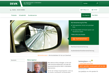 klaus-allroggen.devk.de - Versicherungsmakler Brakel