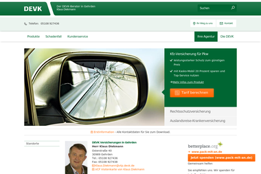 klaus-diekmann.devk.de - Versicherungsmakler Gehrden