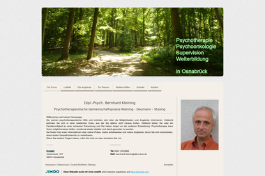 kleining-psychotherapie.jimdo.com - Psychotherapeut Osnabrück