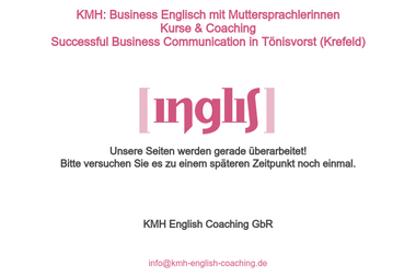 kmh-english-coaching.de - Englischlehrer Tönisvorst